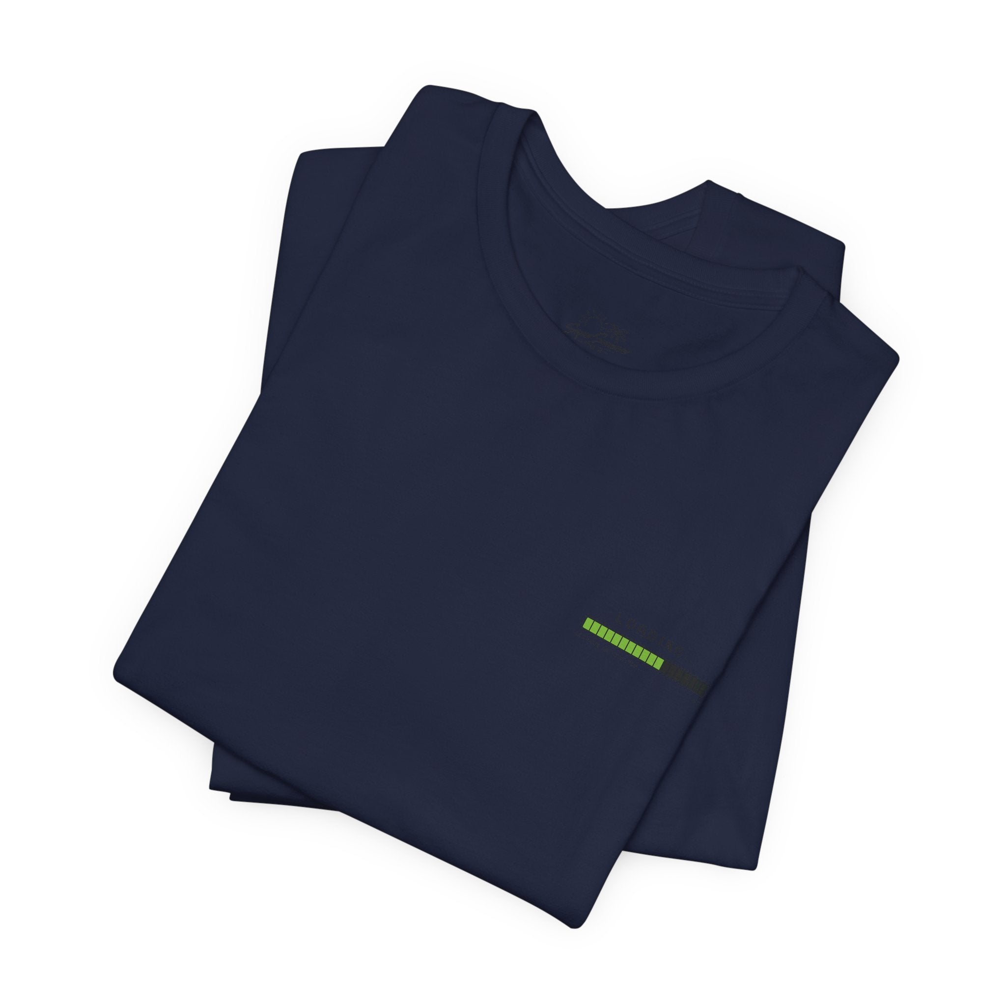 Loading Progress T‑Shirt — Minimal Tech Graphic Tee