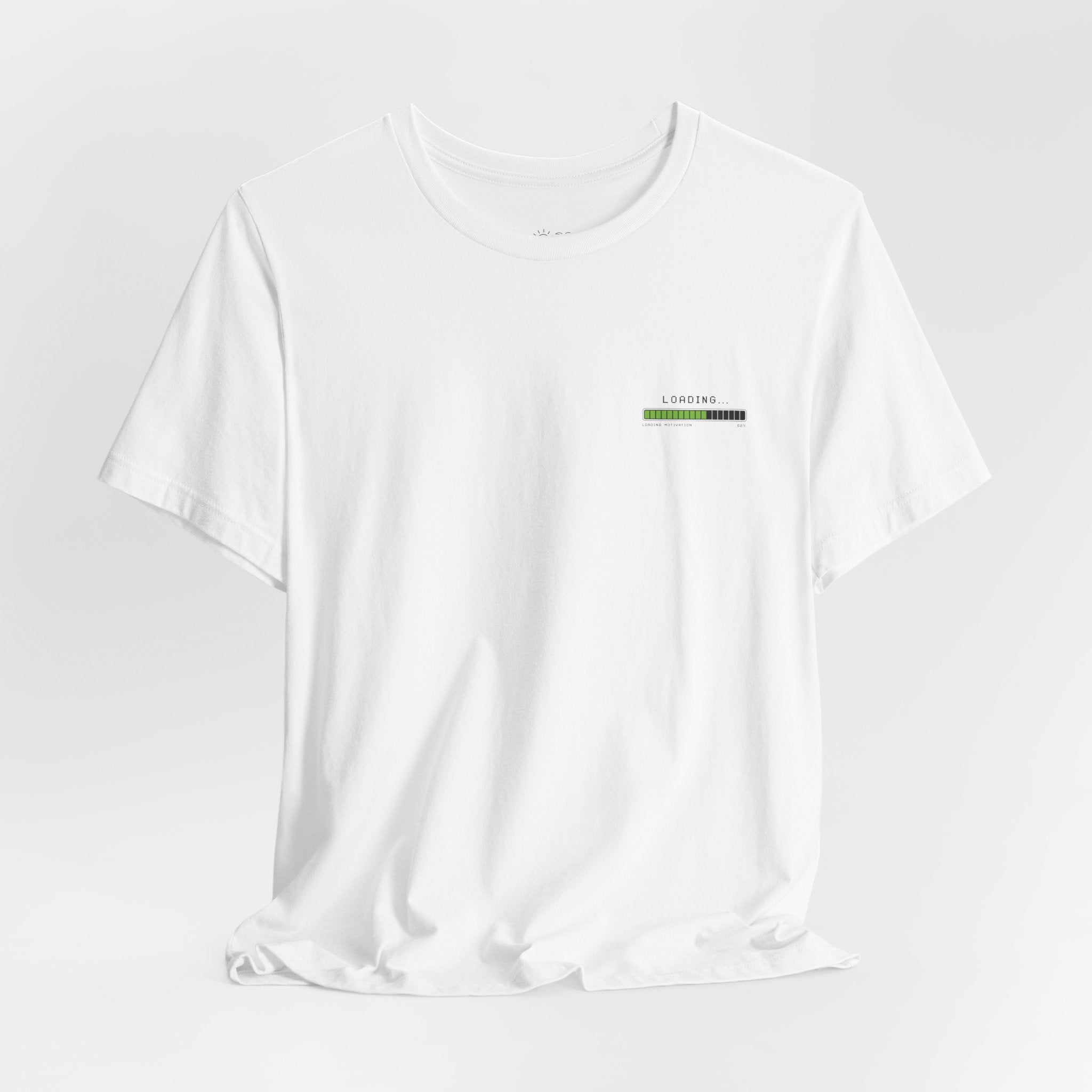 Loading Progress T‑Shirt — Minimal Tech Graphic Tee