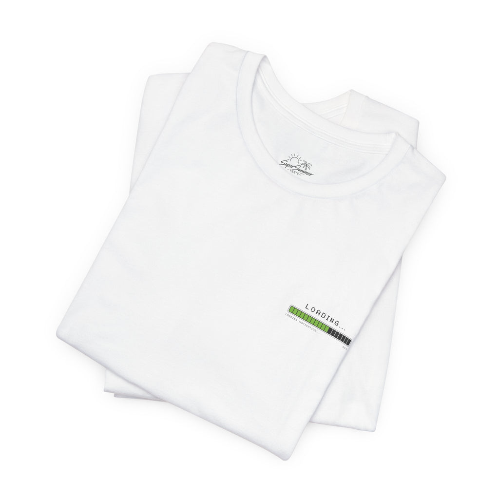 Loading Progress T‑Shirt — Minimal Tech Graphic Tee