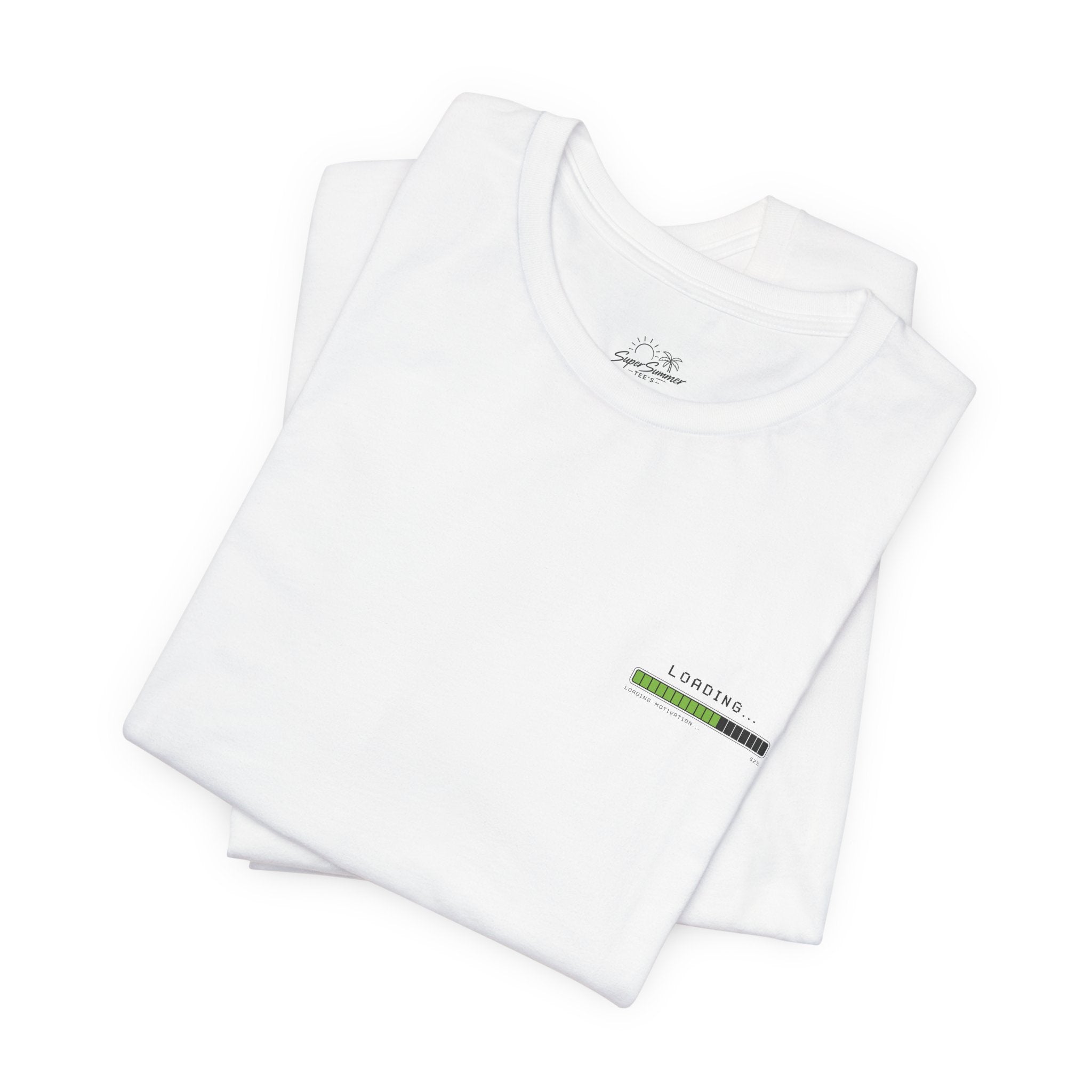 Loading Progress T‑Shirt — Minimal Tech Graphic Tee