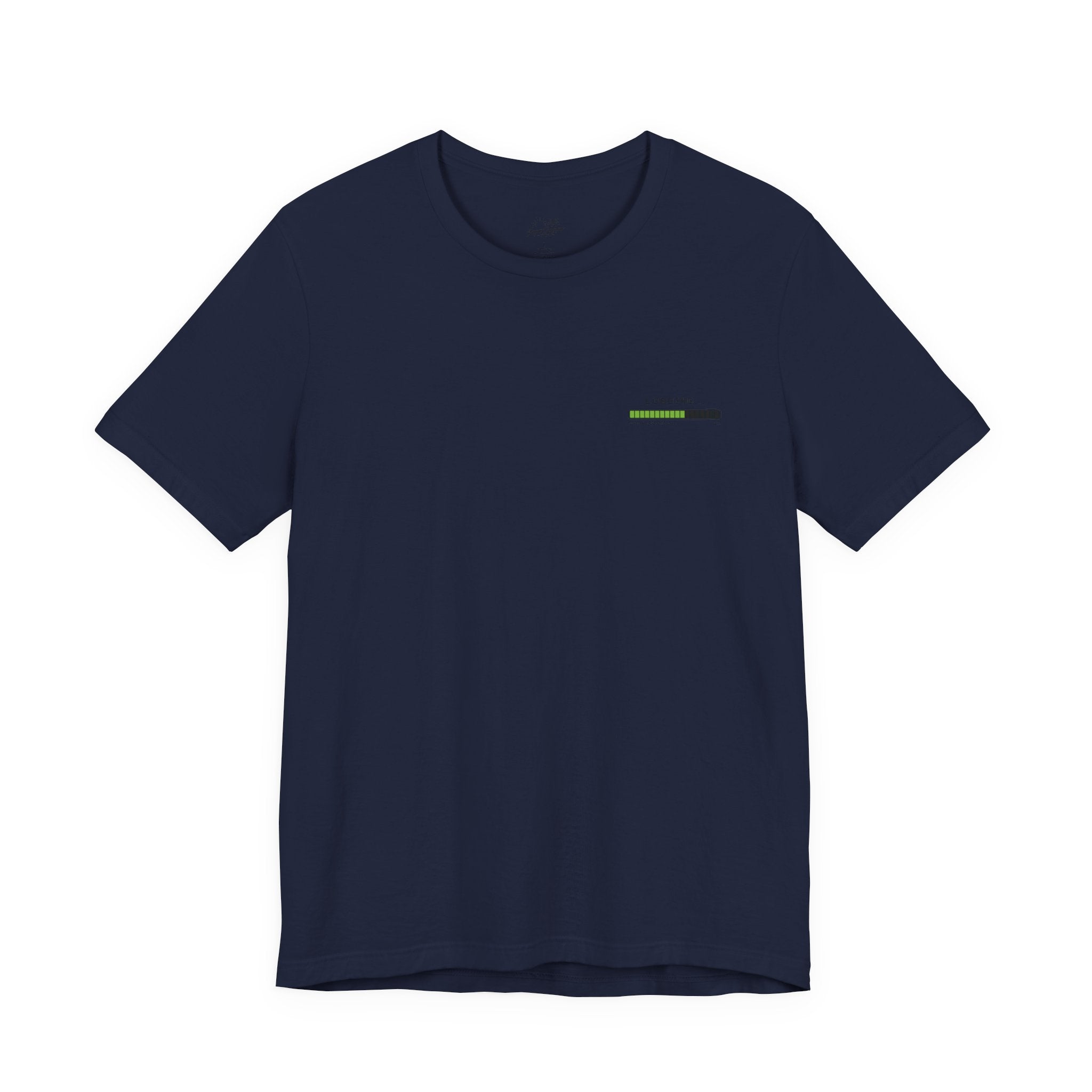 Loading Progress T‑Shirt — Minimal Tech Graphic Tee