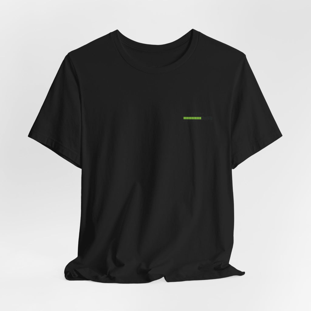 Loading Progress T‑Shirt — Minimal Tech Graphic Tee
