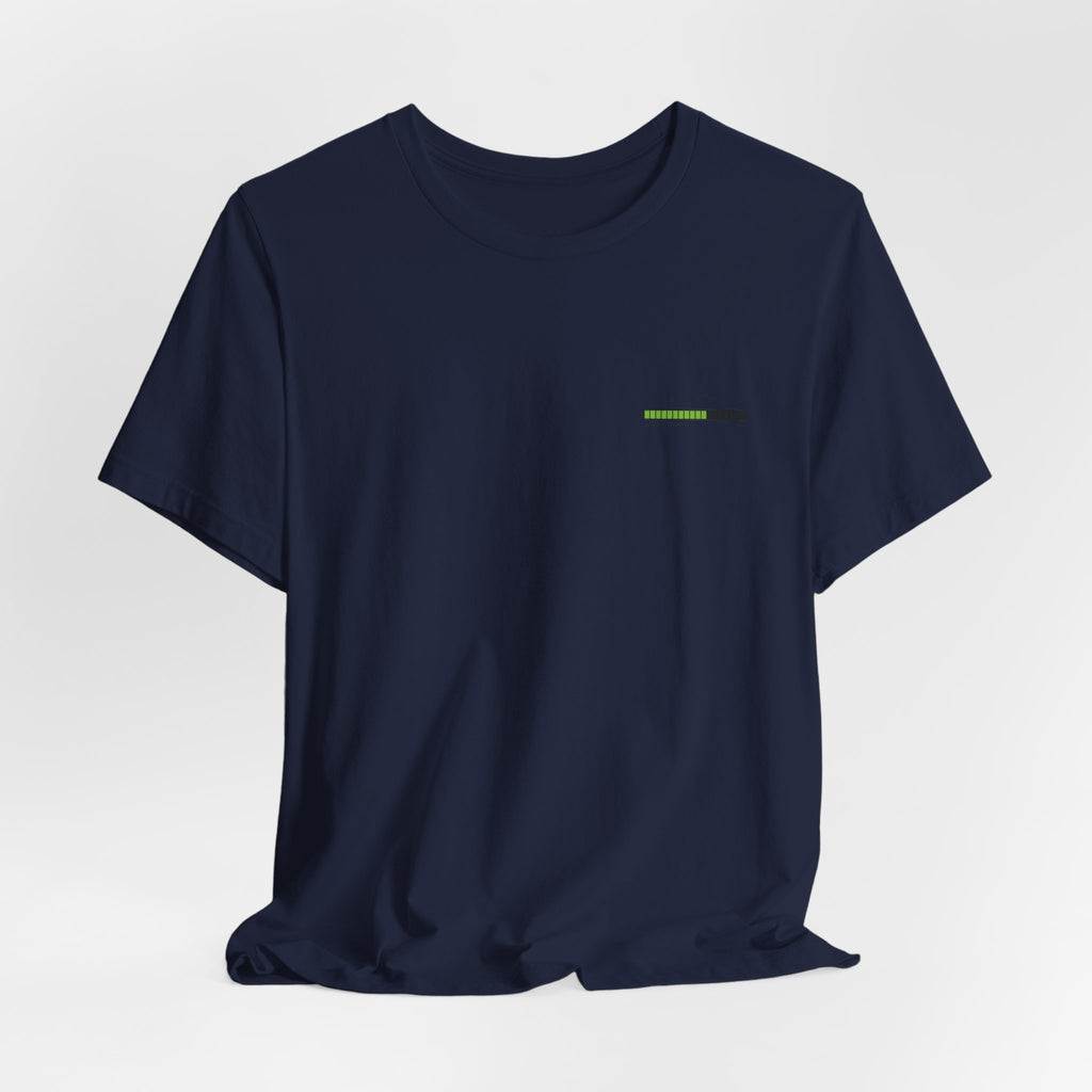 Loading Progress T‑Shirt — Minimal Tech Graphic Tee