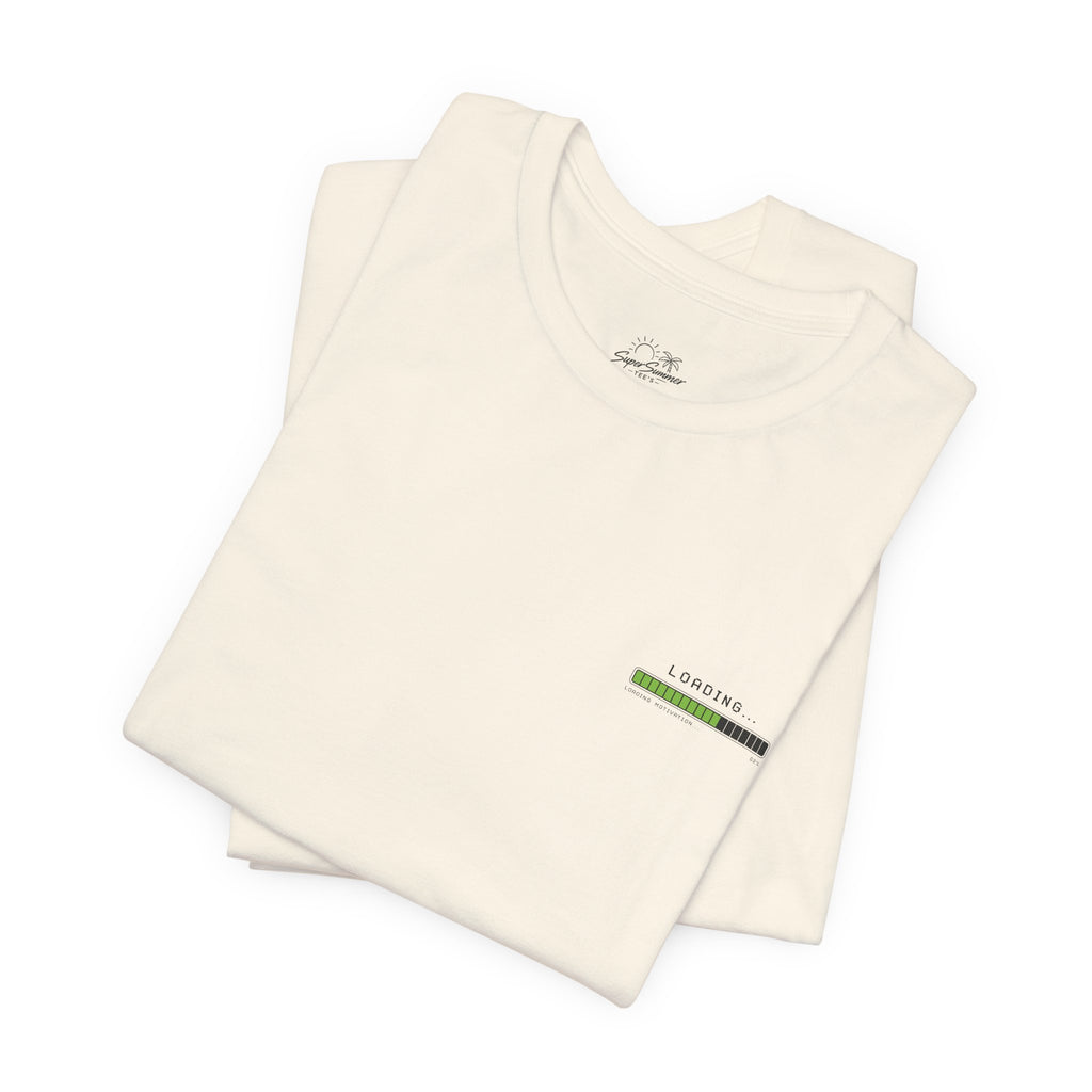 Loading Progress T‑Shirt — Minimal Tech Graphic Tee