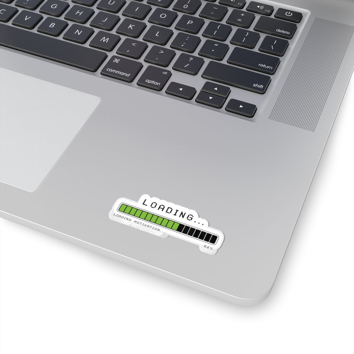 Loading Motivation Sticker — Funny Progress Bar Laptop Decal