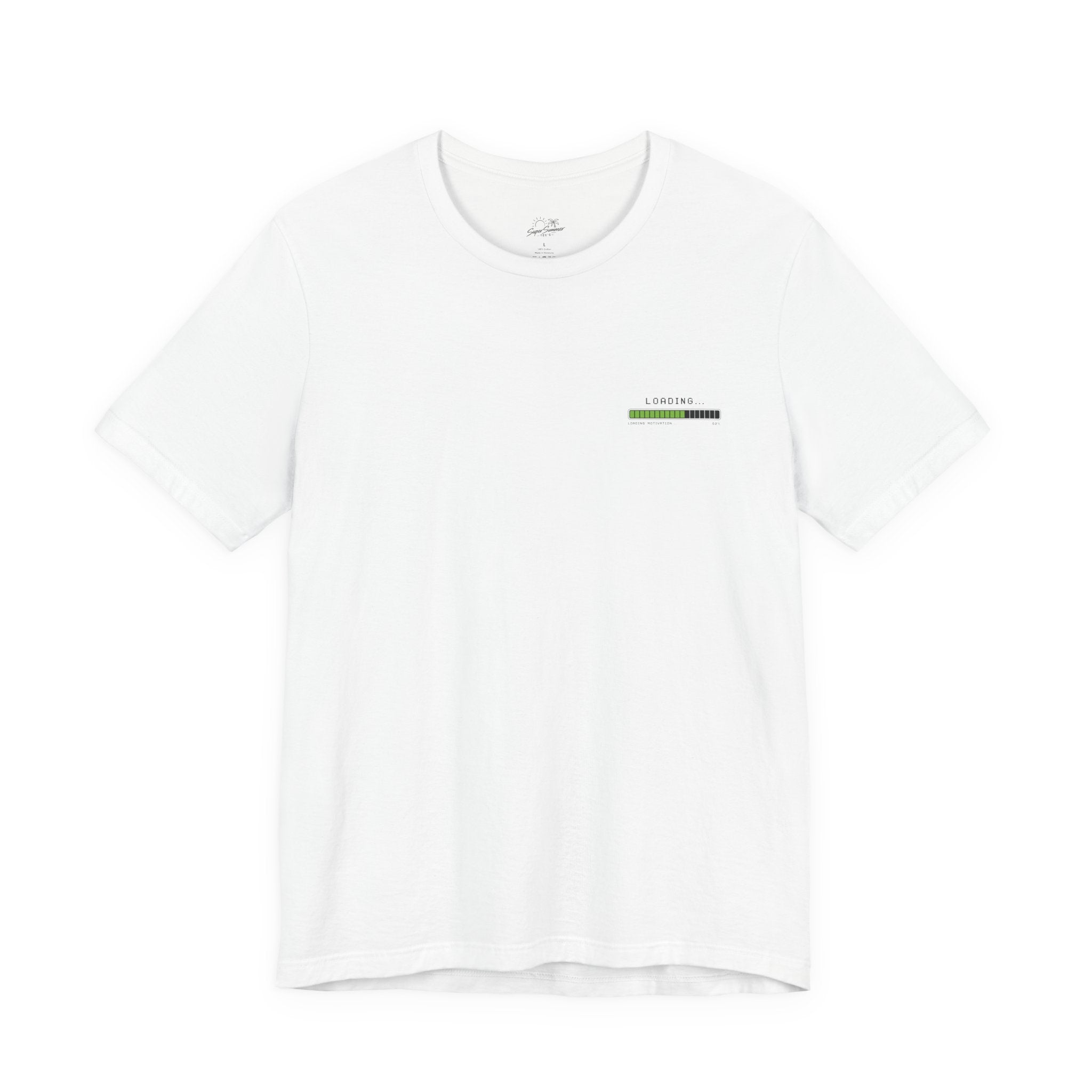 Loading Progress T‑Shirt — Minimal Tech Graphic Tee