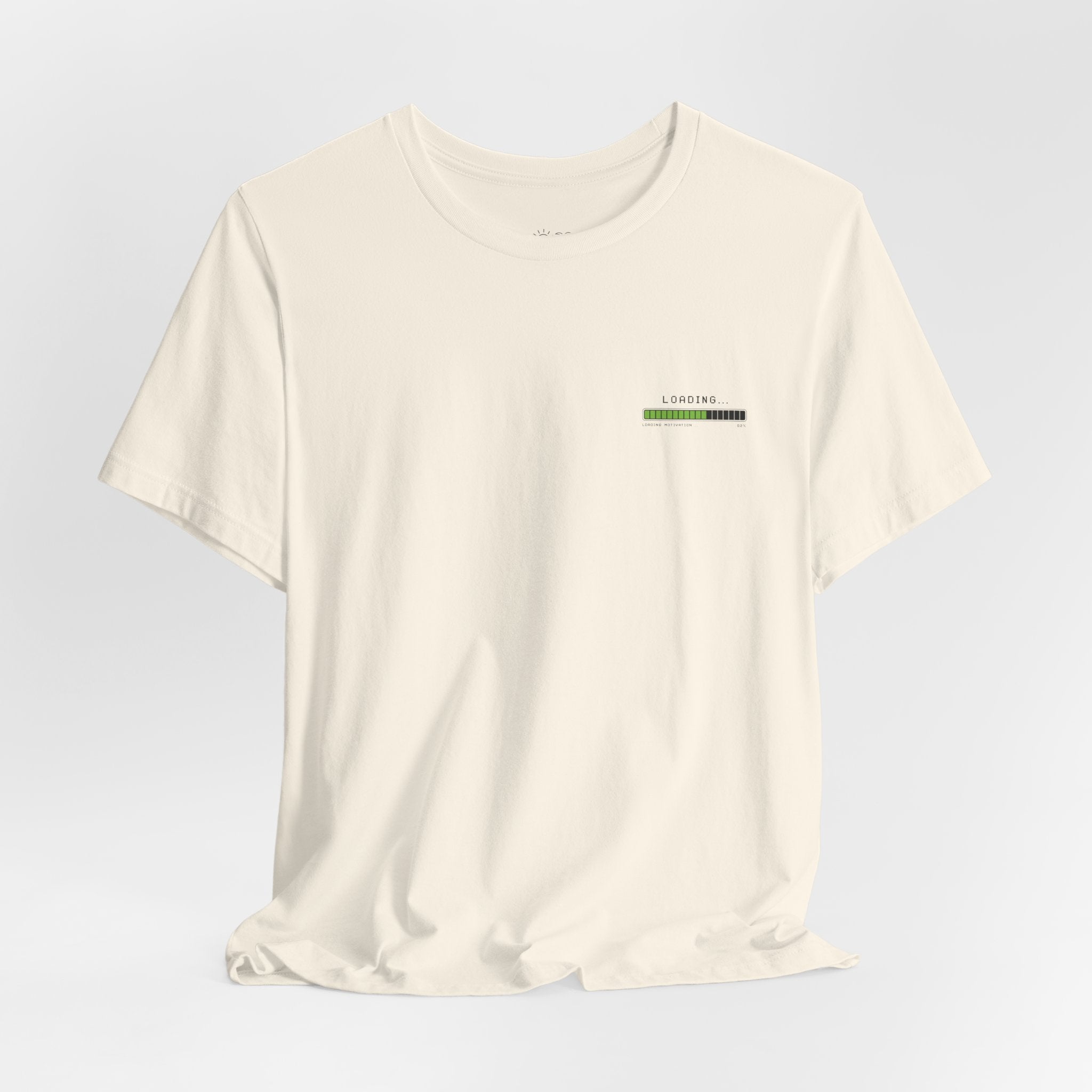 Loading Progress T‑Shirt — Minimal Tech Graphic Tee
