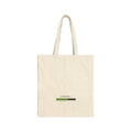 Loading Bar Tote Bag — Minimalist Cotton Canvas Shopper