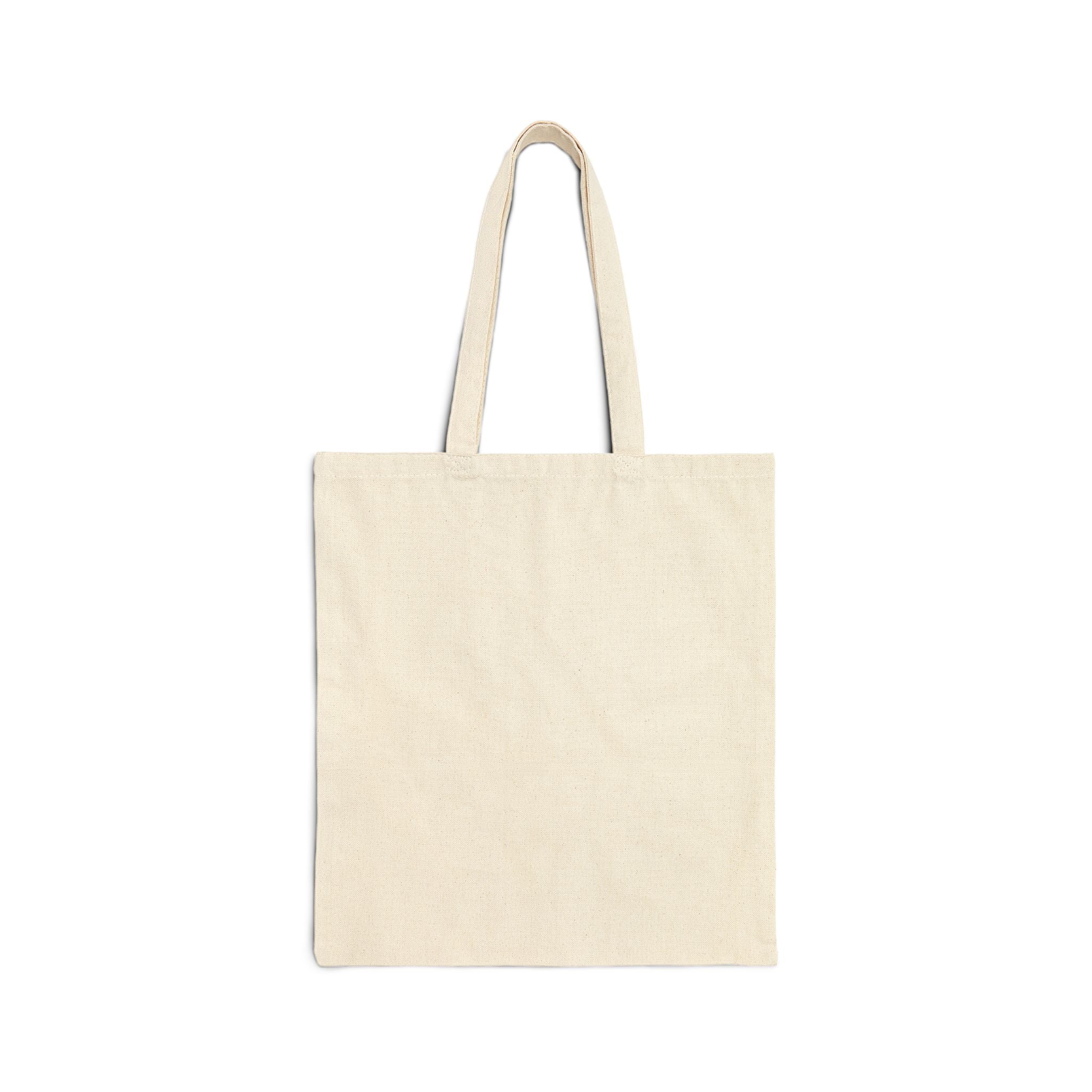 Loading Bar Tote Bag — Minimalist Cotton Canvas Shopper