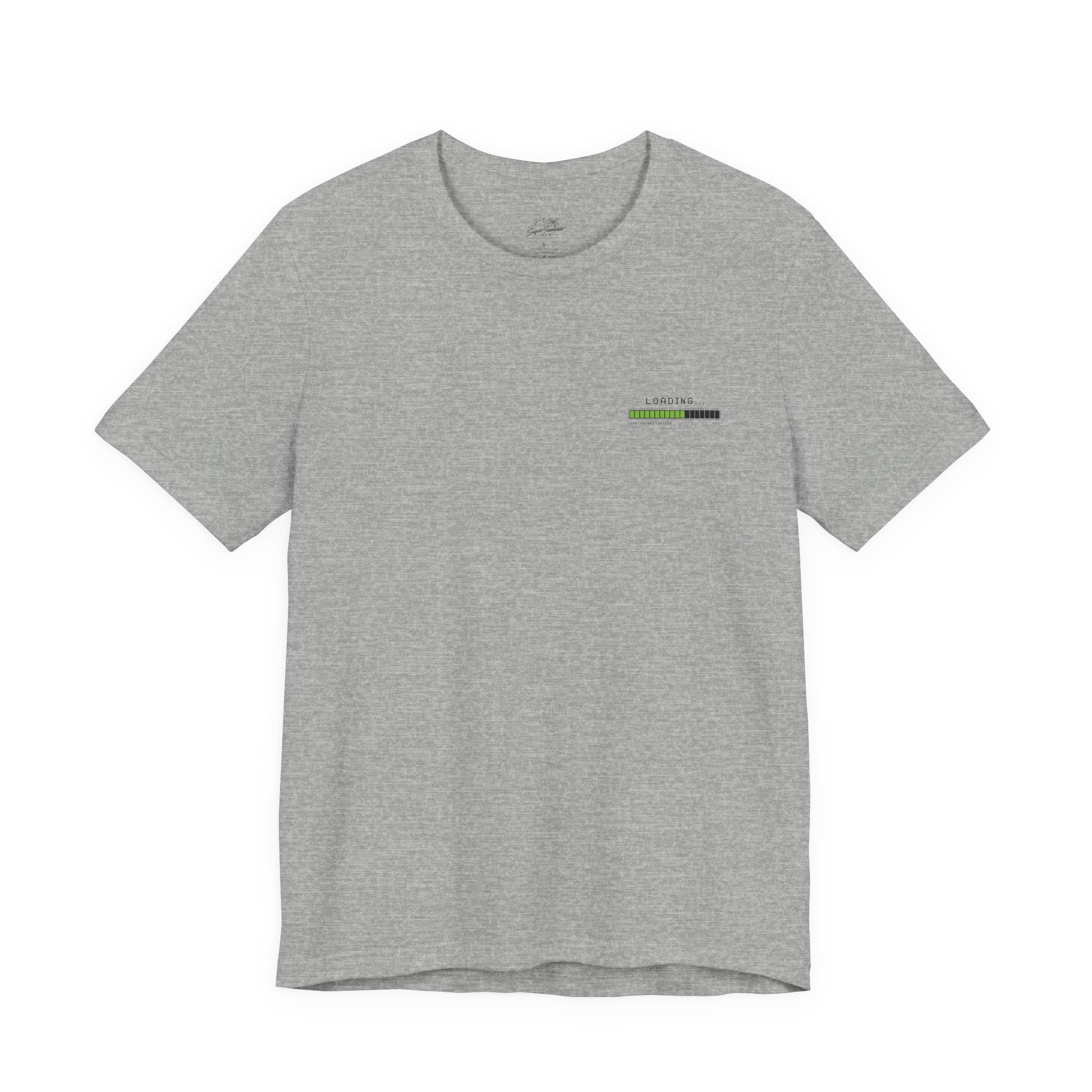 Loading Progress T‑Shirt — Minimal Tech Graphic Tee