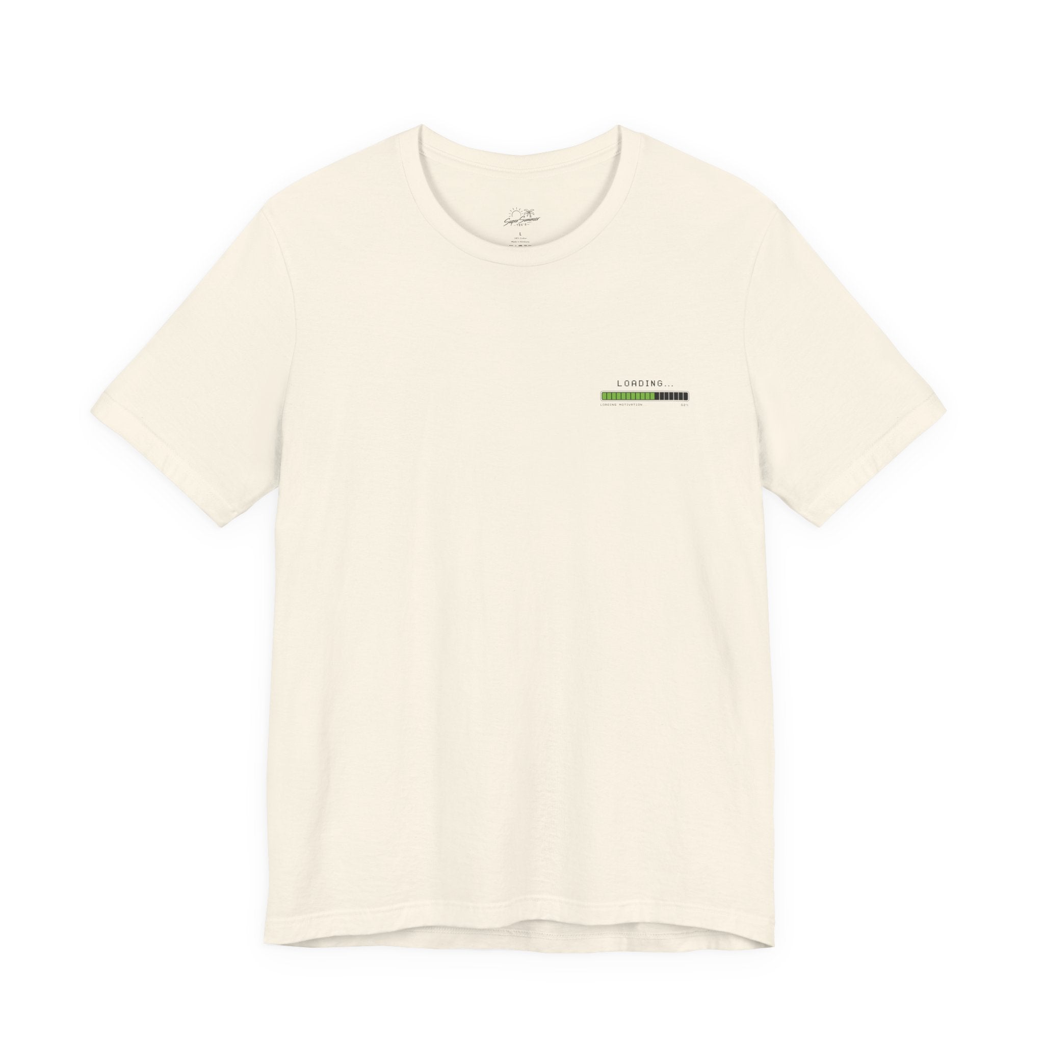Loading Progress T‑Shirt — Minimal Tech Graphic Tee
